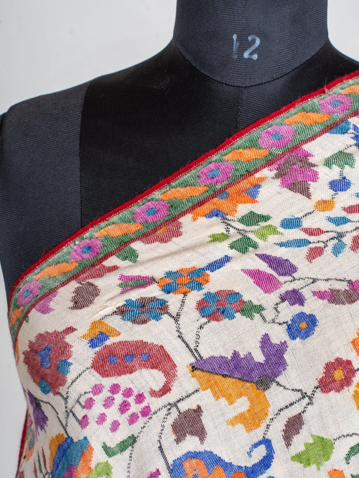 Garden of Kashmir Pure Pashmina Hand Woven Kani Shawl
