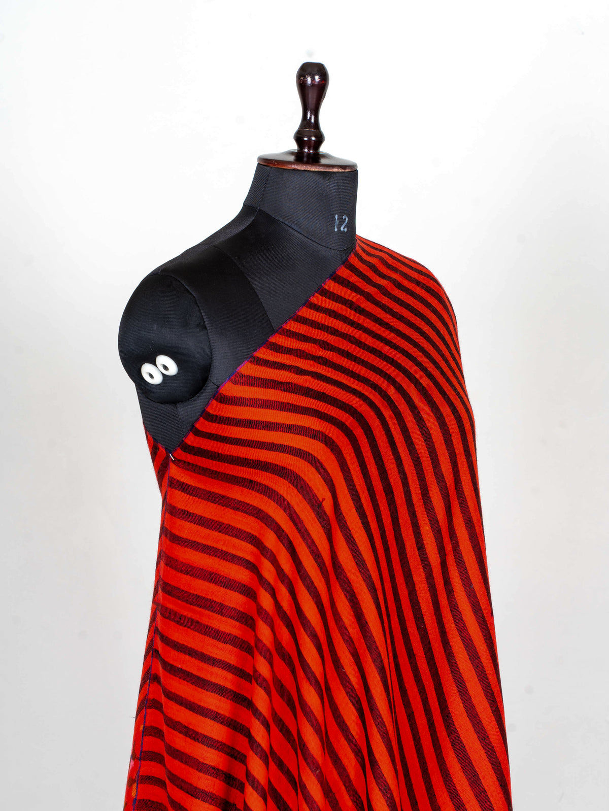 Scarlet Lines Hand Woven Kani Pure Pashmina Shawl