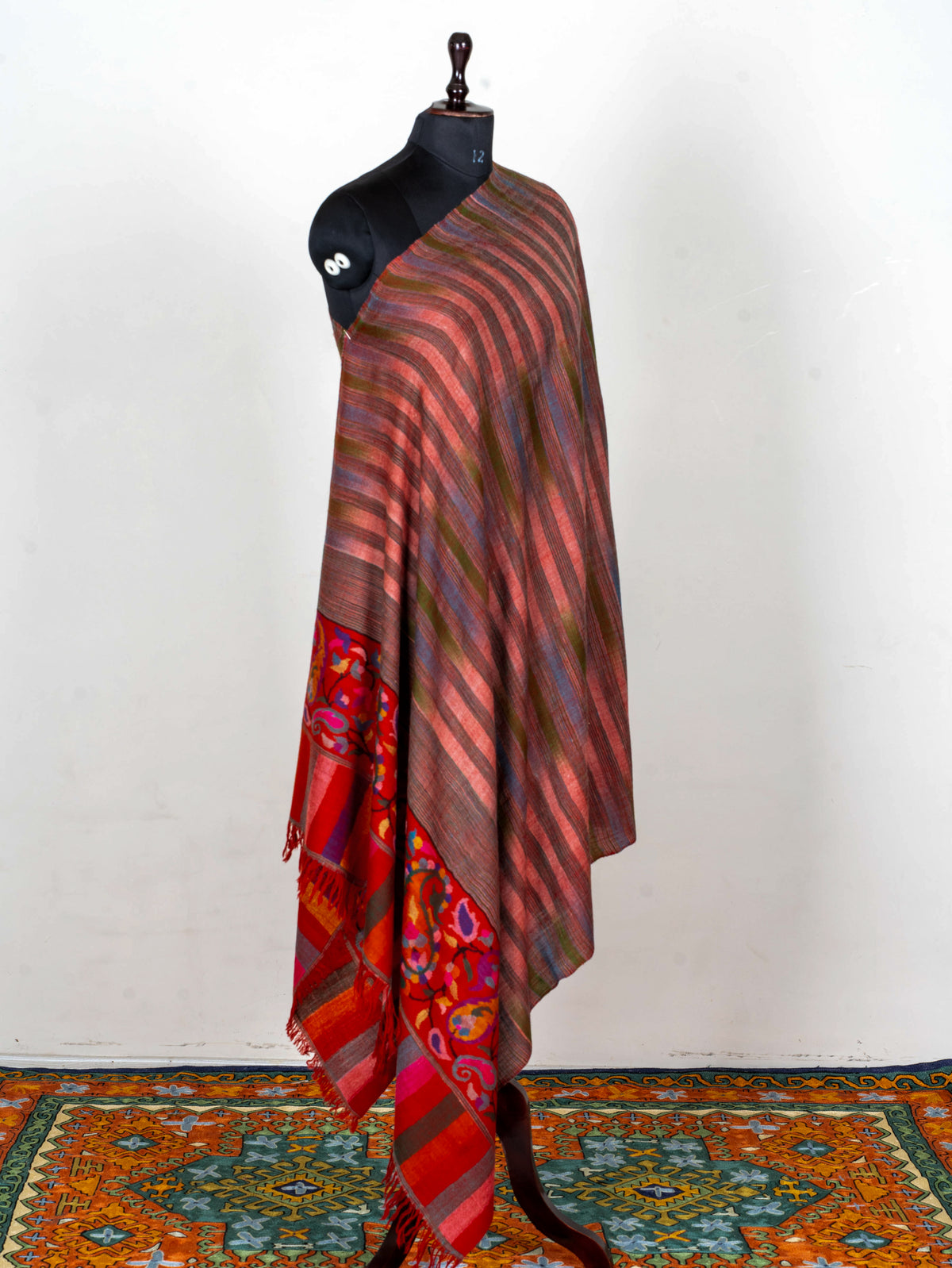 Ember Weave Hand Woven Kani Pure Pashmina Shawl