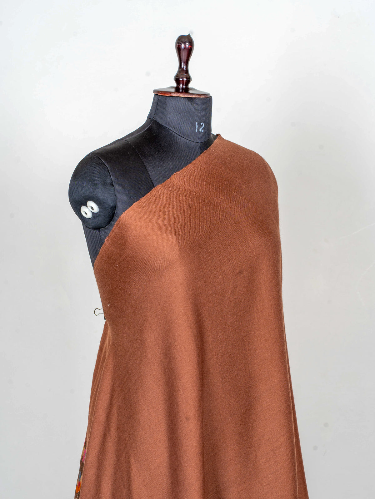 Cinnamon Grace Pure Pashmina Hand Woven Kani Shawl