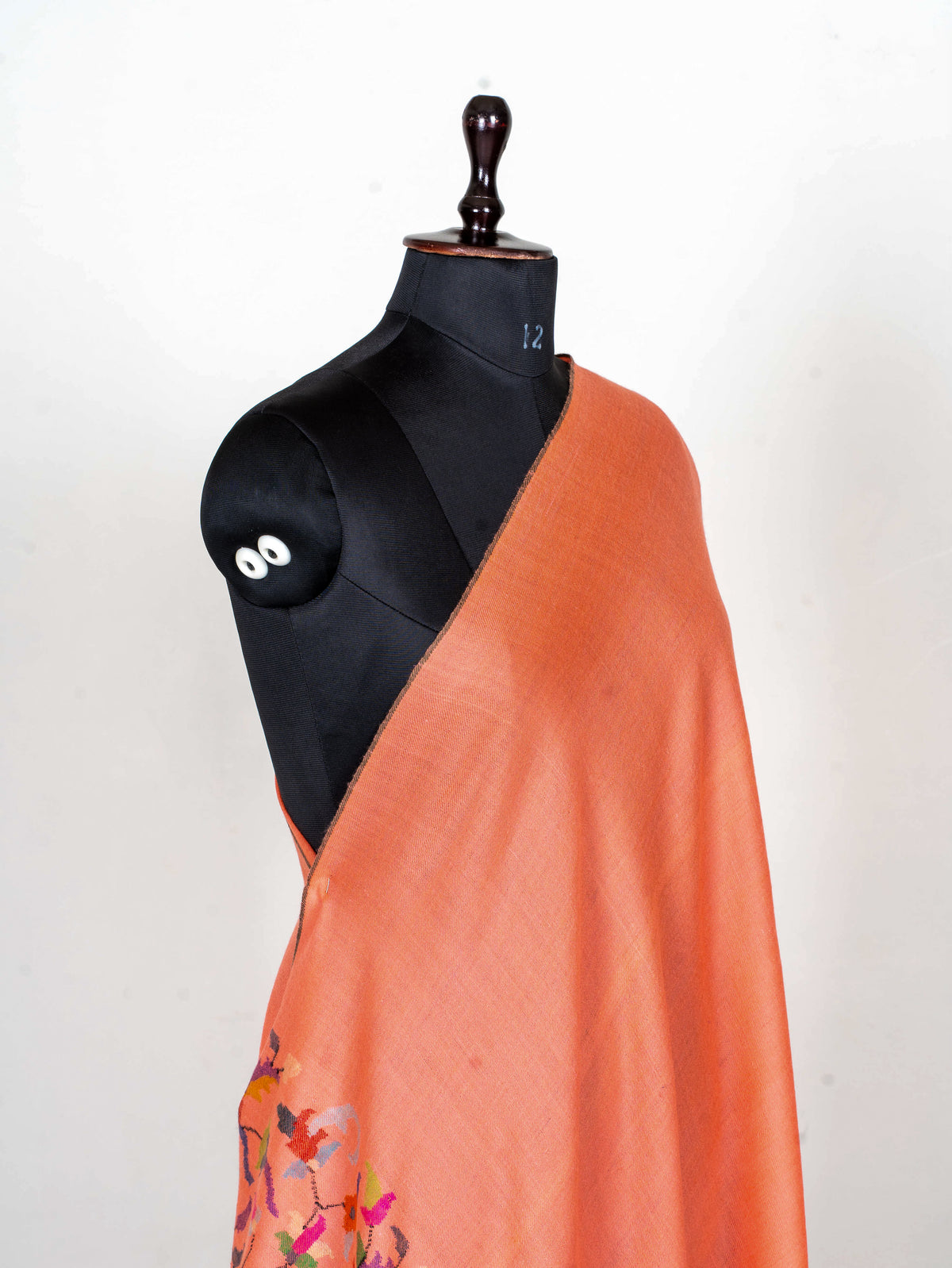 Coral Garden Hand Woven Kani Pure Pashmina Shawl