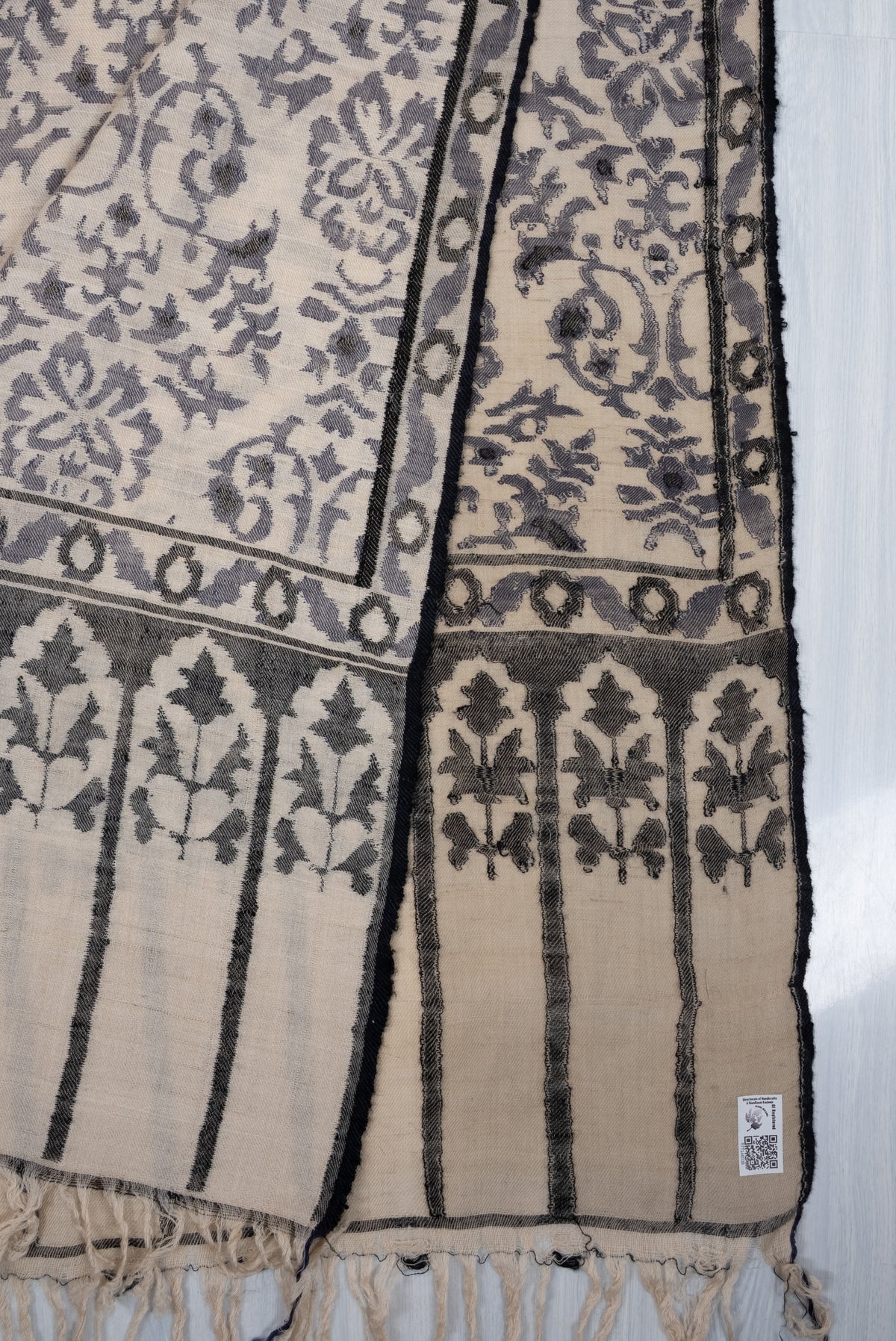 Kani Pure Pashmina Hand Woven Shawl