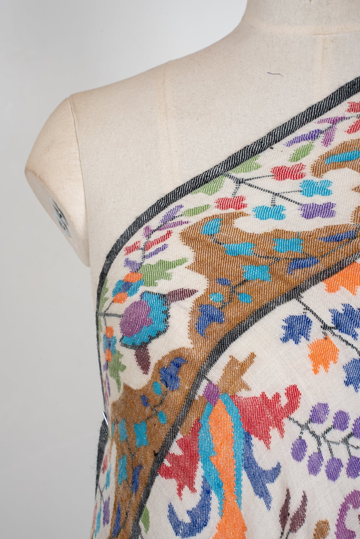 3 yards Kani Pure Pashmina Hand Woven Shawl