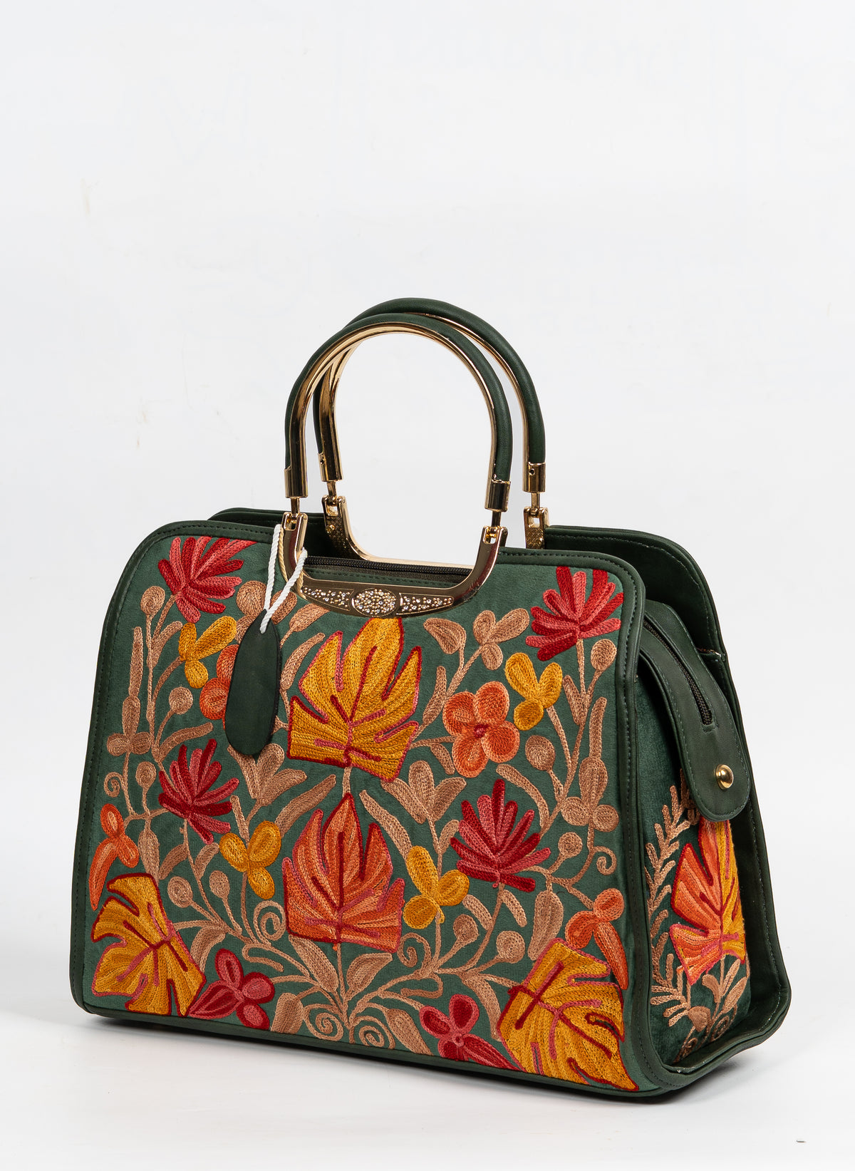 Bagheera Elegance – Aari Embroidery Handbag
