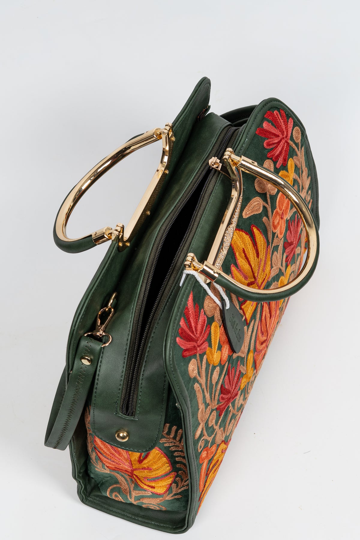 Bagheera Elegance – Aari Embroidery Handbag