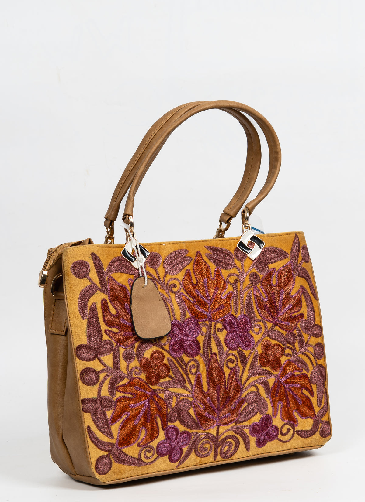 Kashmiri Amber – Aari Embroidery Shoulder Bag
