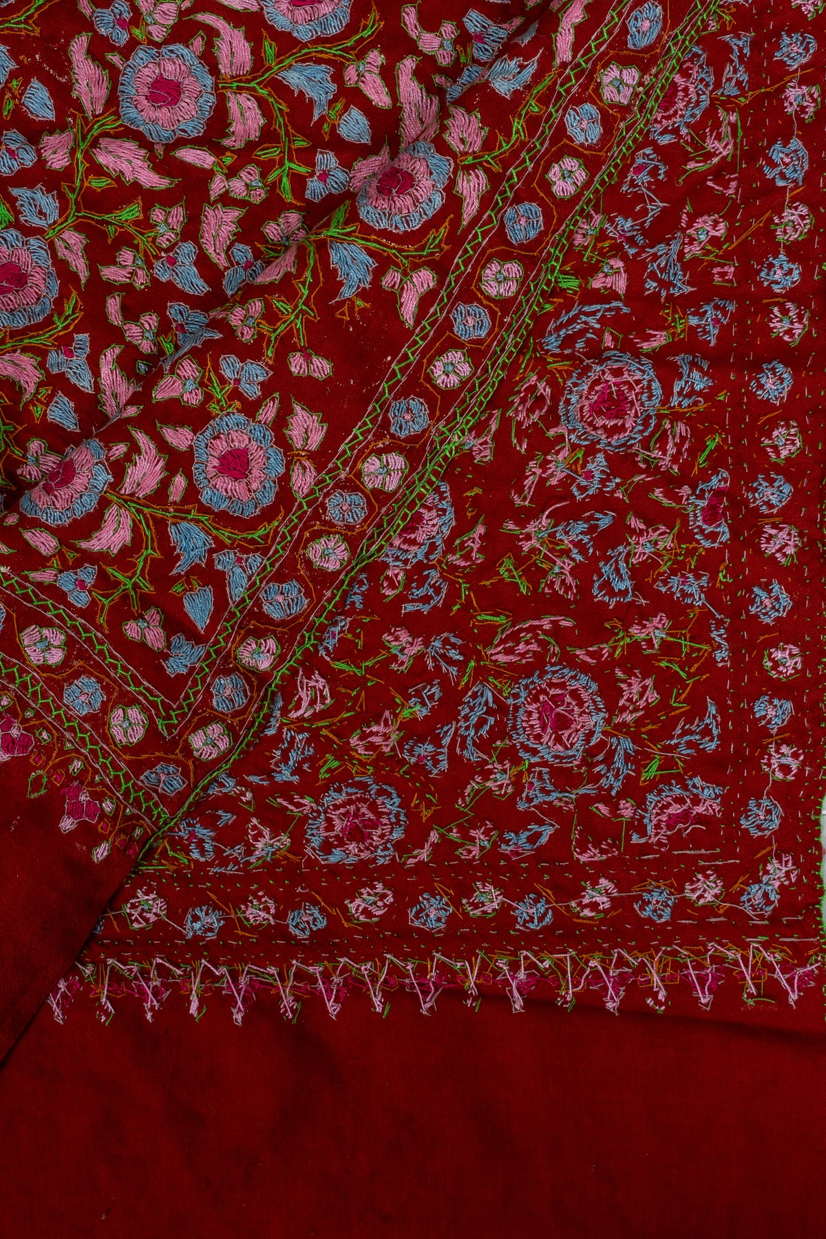 Gul-e-Gulnaar Papier Mache Kashmiri Shawl
