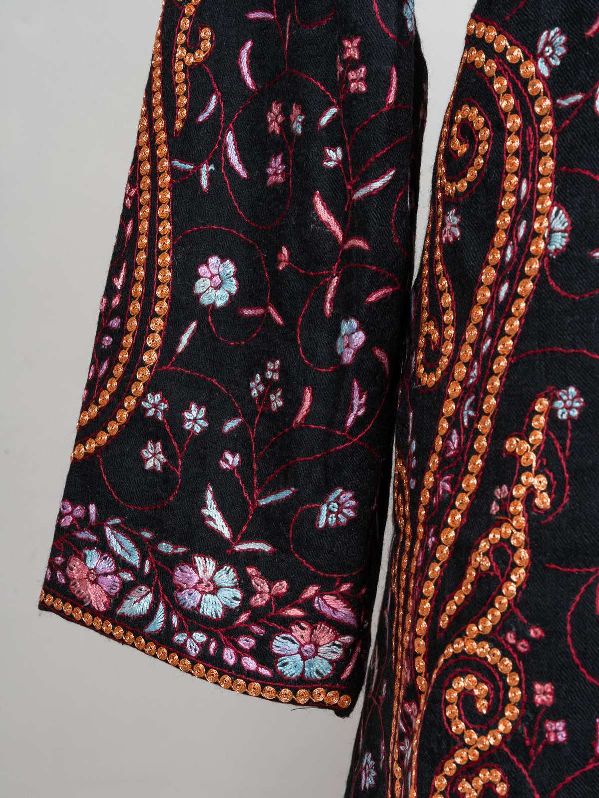 Twilight Garden: Sozni Hand Embroidered jacket