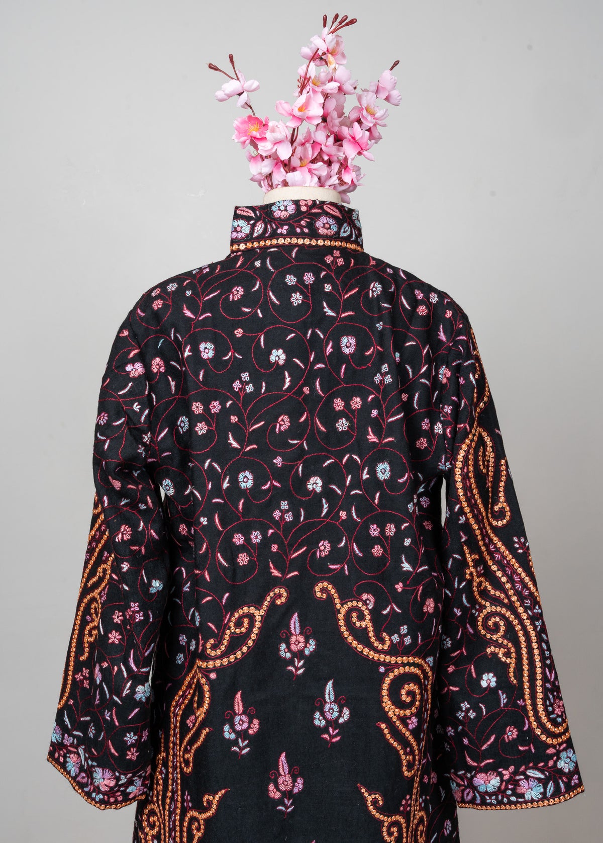 Twilight Garden: Sozni Hand Embroidered jacket