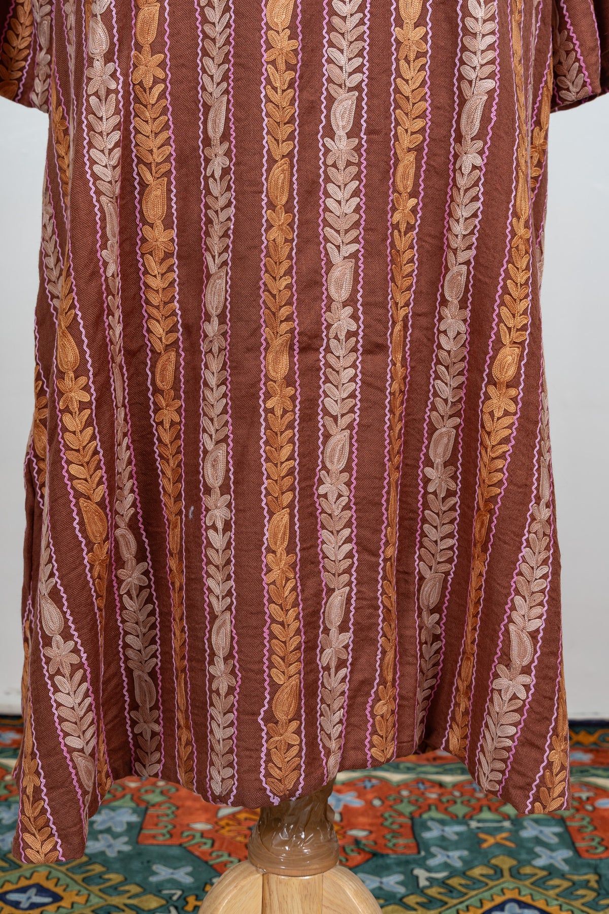 Autumn Trail Aari Embroidered Abaya