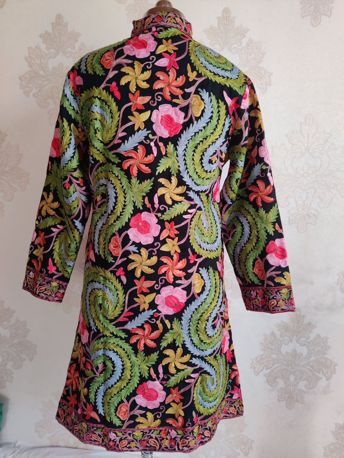 Long Kashmiri Boho Jacket