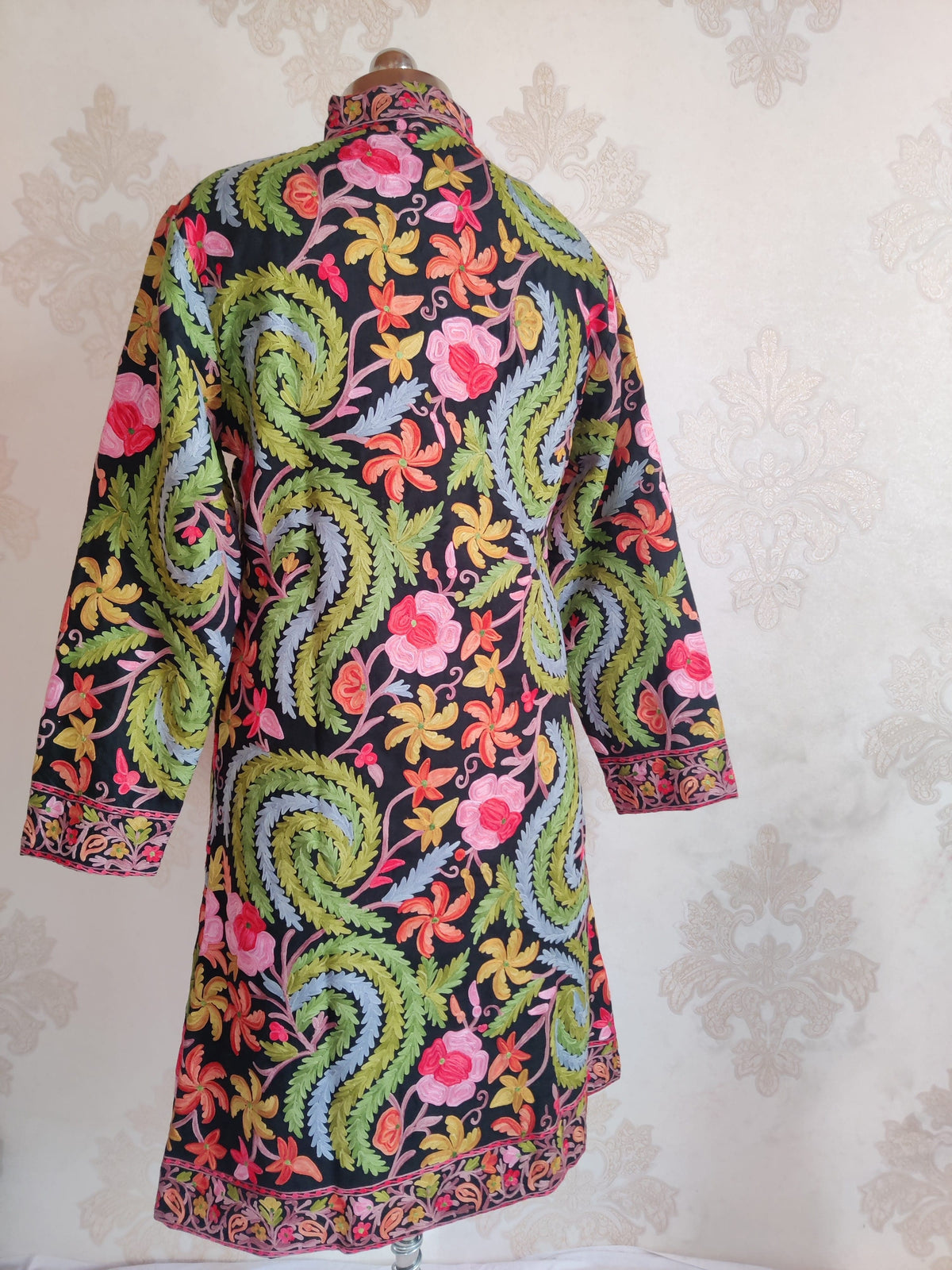 Long Kashmiri Boho Jacket
