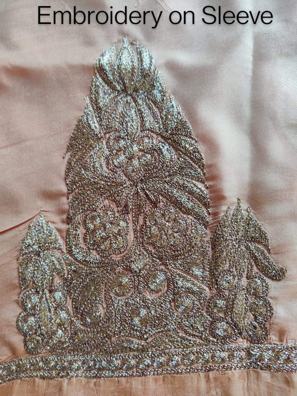 Kashmir Thread Summer Suit Pure Silk Kashmiri Suit Three-Piece With Tilla Embroidery