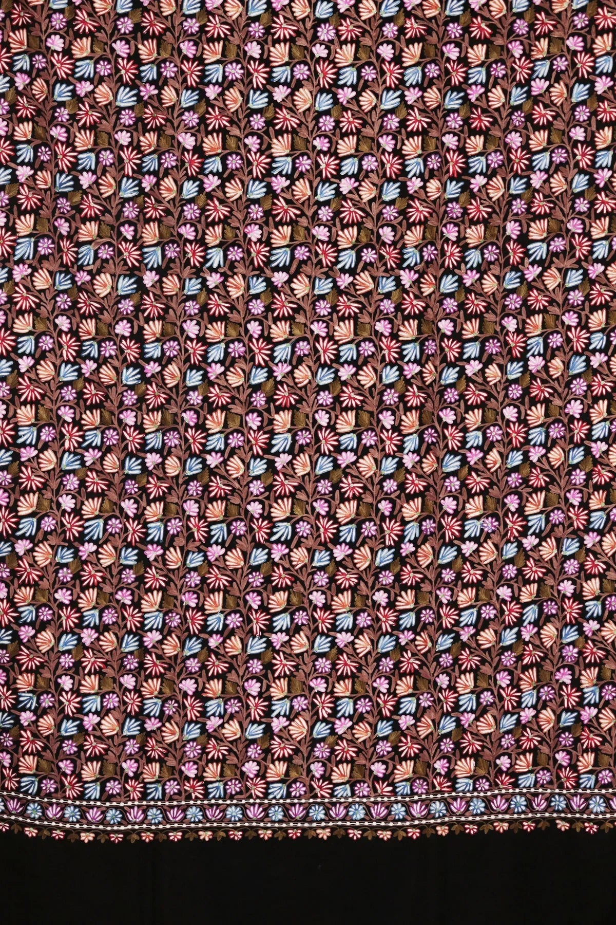 Machine Embroidered Shawls
