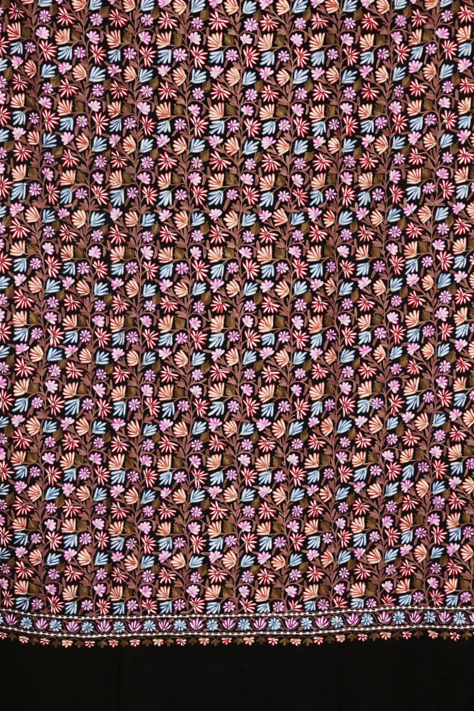 Machine Embroidered Shawls