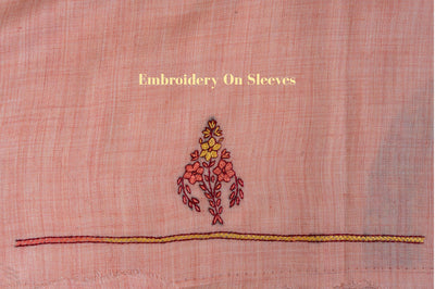 Blush Petal Sozni Hand Embroidered Suit