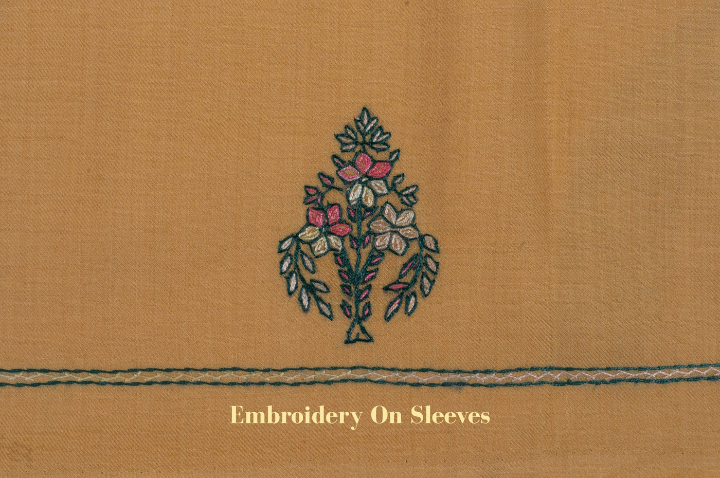 Golden Grove Sozni Hand Embroidered Suit