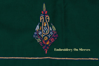 Emerald Grace Sozni Hand Embroidered Suit
