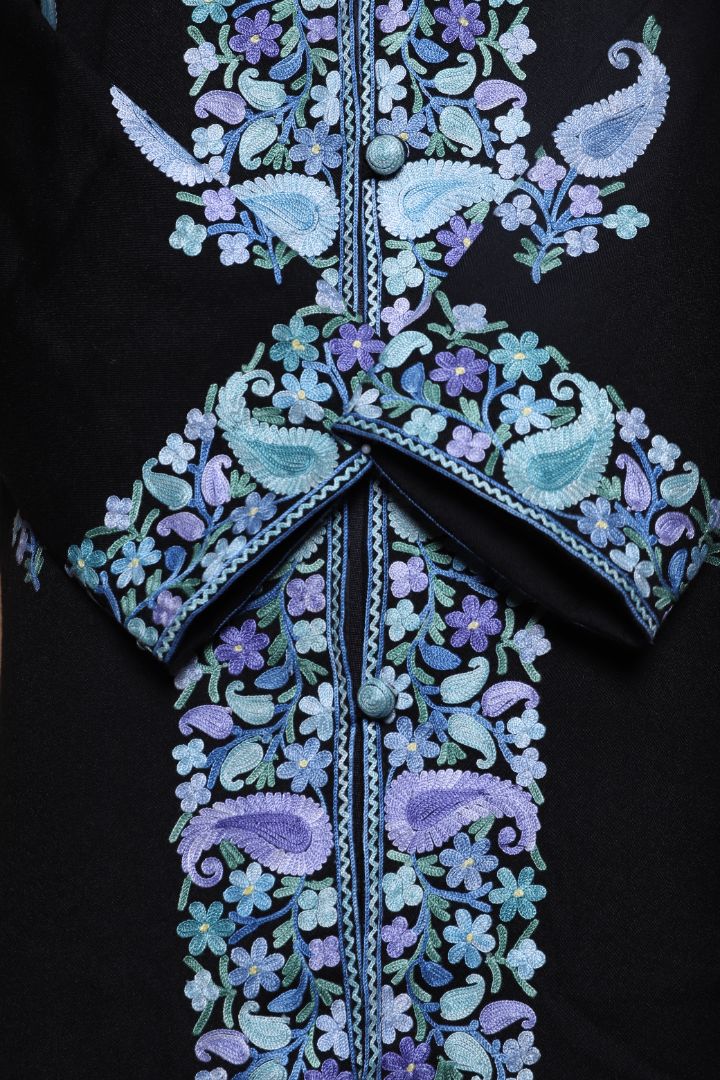 Paisley Elegance Kashmiri Jacket