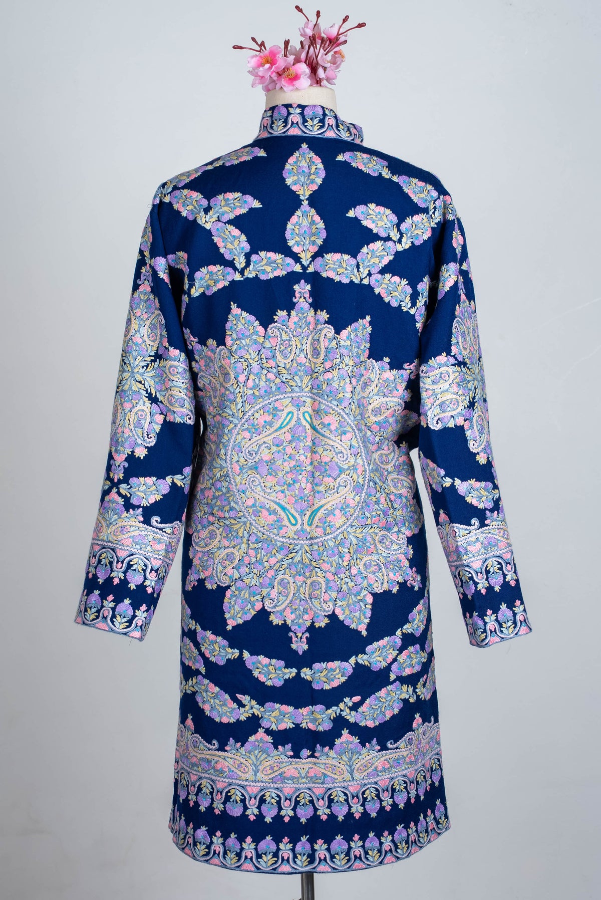 Royal Garden Aari Hand Embroidered Long Jacket