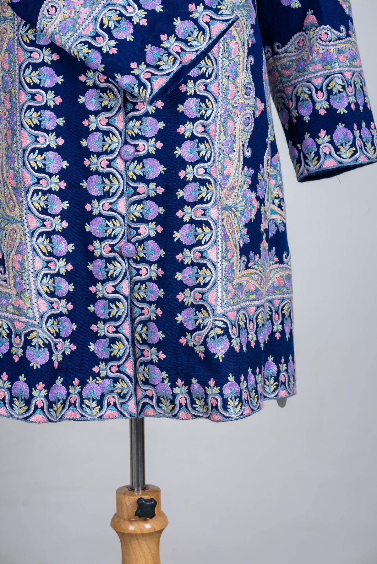 Royal Garden Aari Hand Embroidered Long Jacket