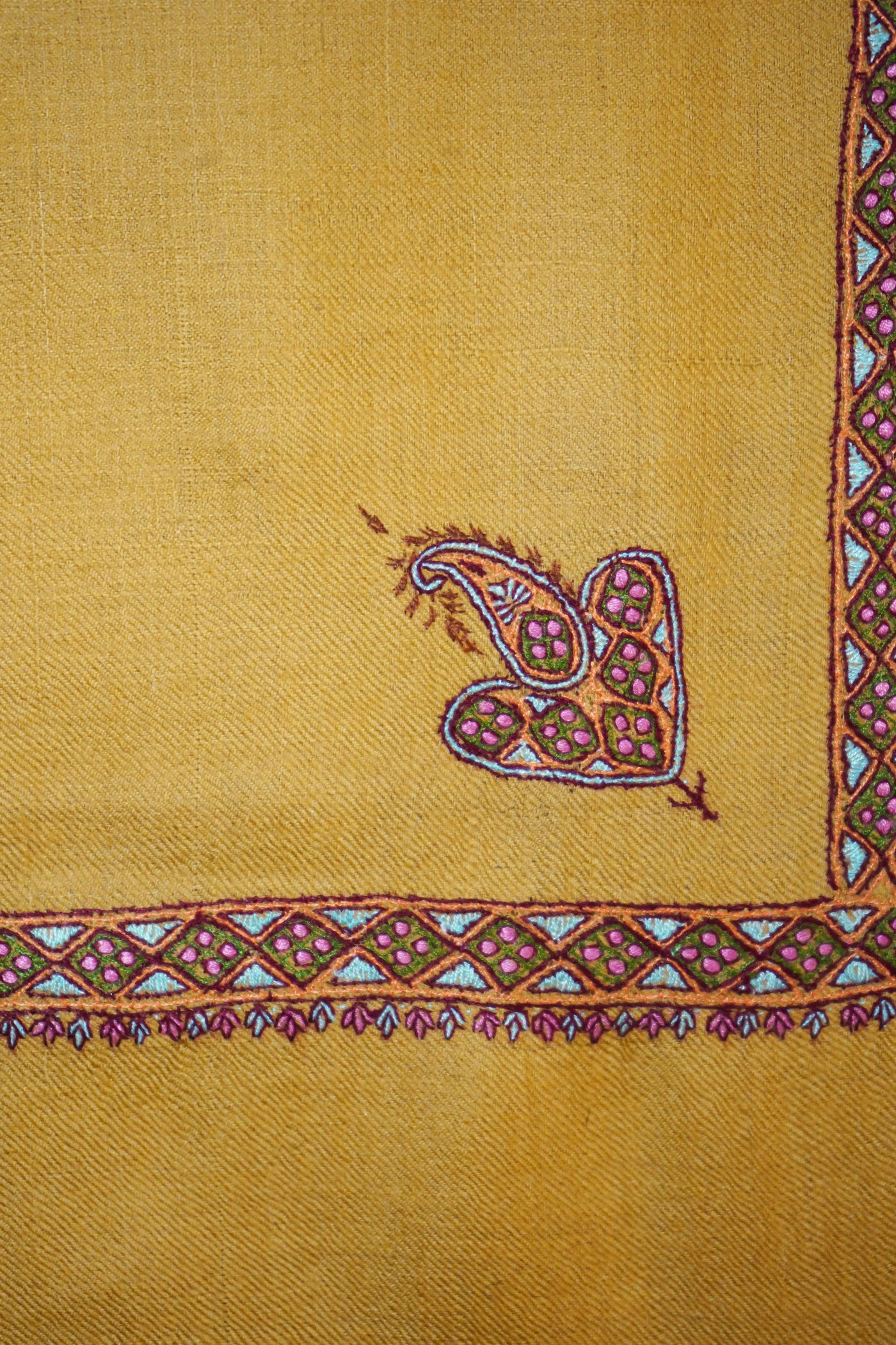 Pashmina Shawl with Sozni Embroidery