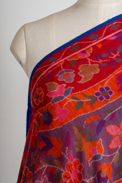 Pure Pashmina with Vibrant Kani Weave Elegance