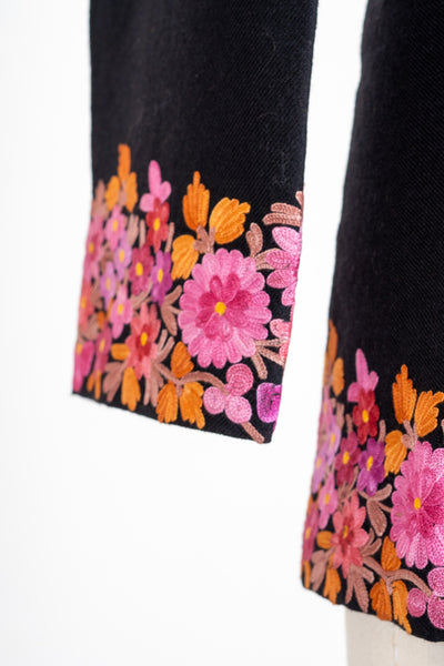 Blossom Charm: Short Aari Embroidered Jacket