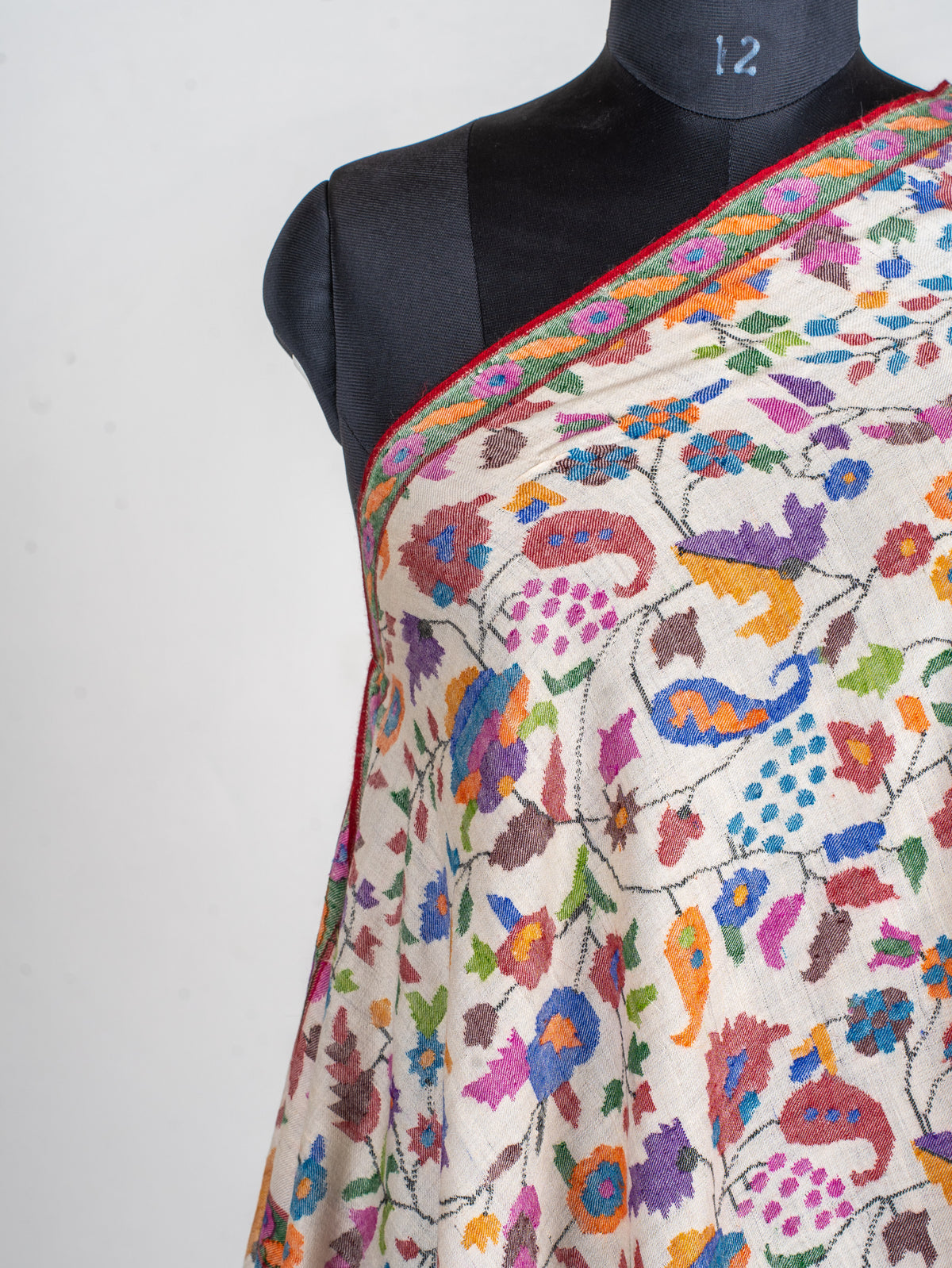 Garden of Kashmir Pure Pashmina Hand Woven Kani Shawl