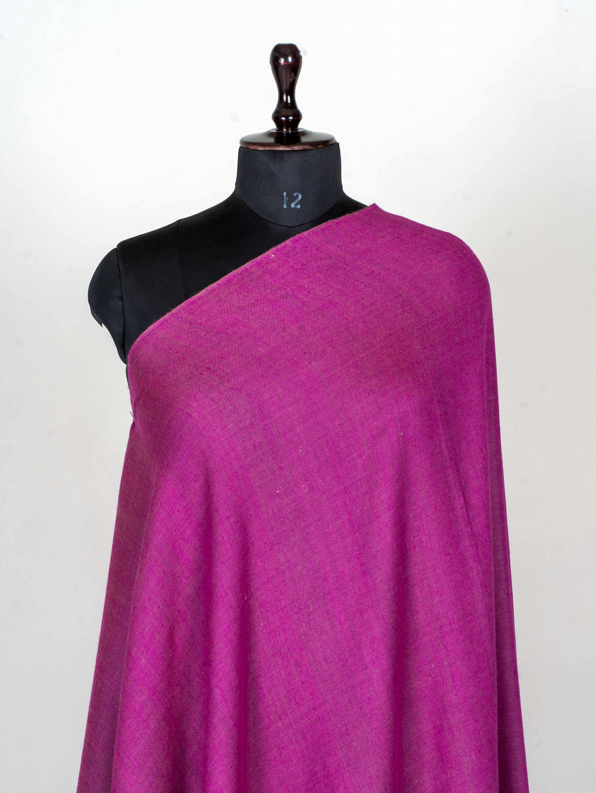 Magenta Whisper Pure Pashmina Hand Woven Kani Shawl