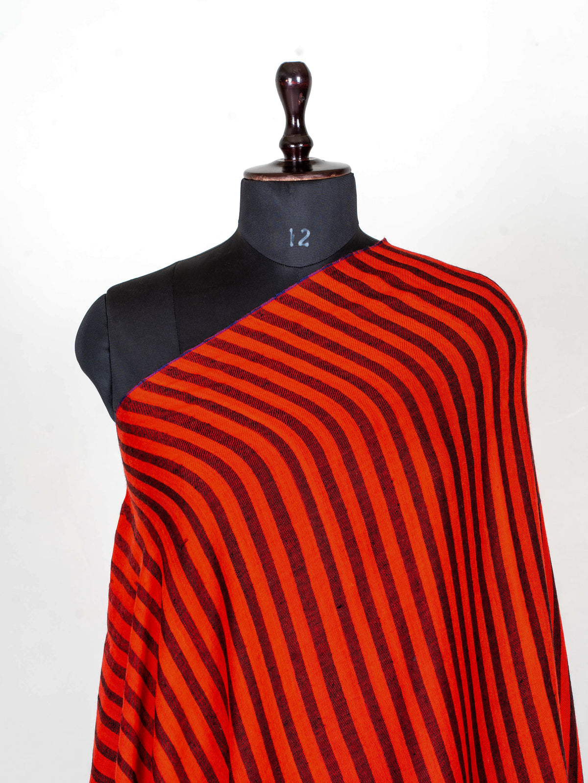 Scarlet Lines Hand Woven Kani Pure Pashmina Shawl