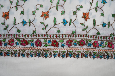 Bahaar-e-Jaam – Merino Wool Shawl with Sozni Hand Embroidery