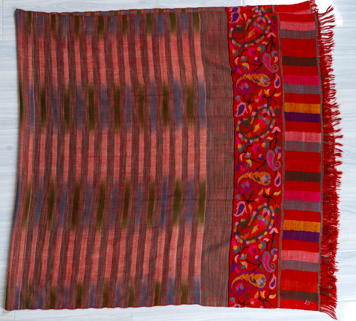 Ember Weave Hand Woven Kani Pure Pashmina Shawl