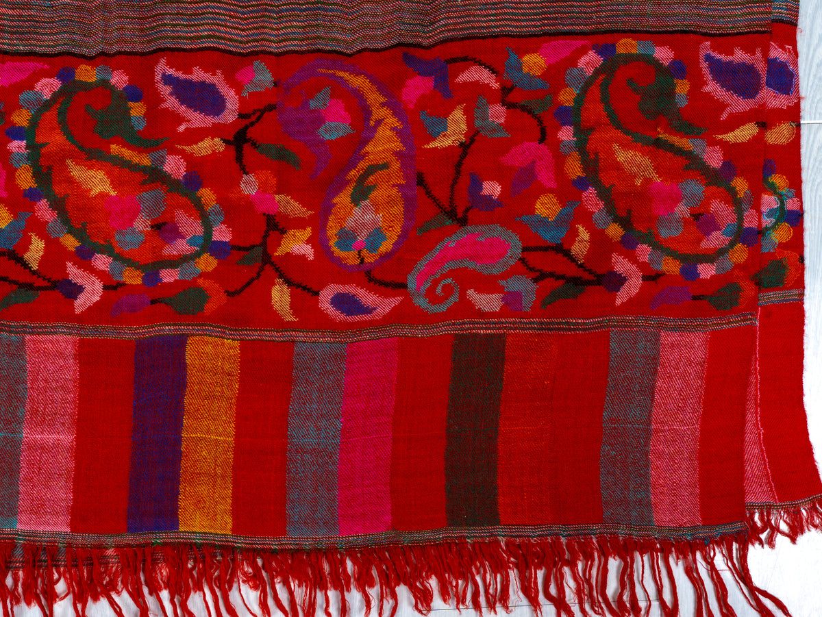 Ember Weave Hand Woven Kani Pure Pashmina Shawl