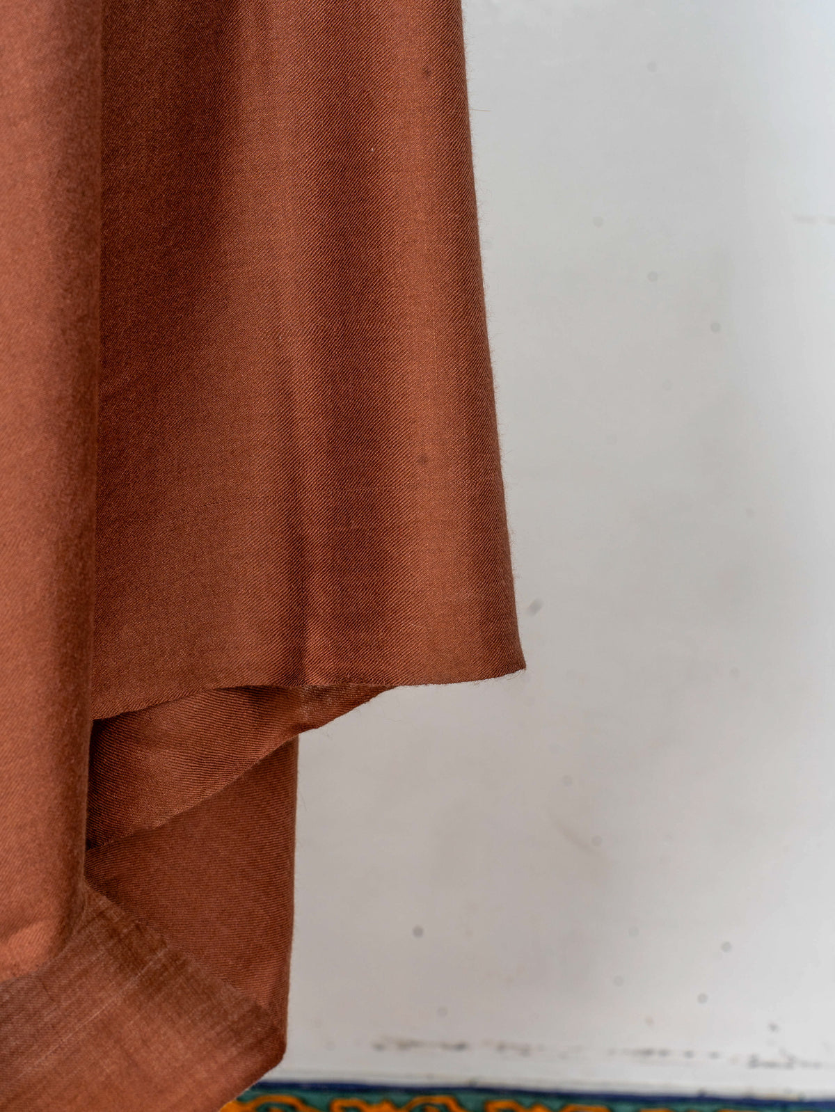 Cinnamon Grace Pure Pashmina Hand Woven Kani Shawl