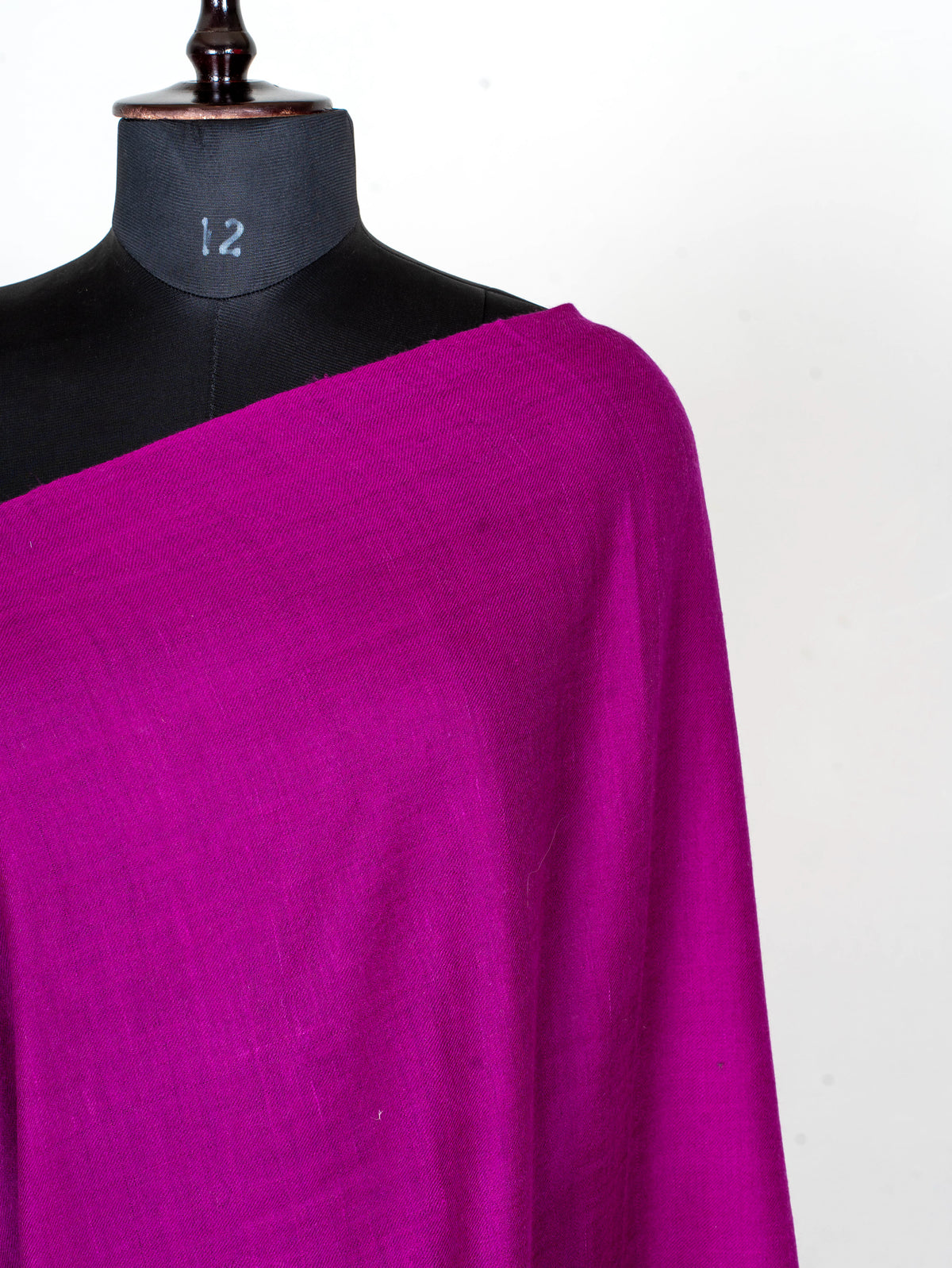 Jewel Magenta Pure Pashmina Hand Woven Kani Shawl
