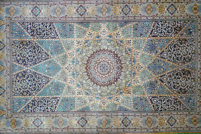 Pure Silk Kashmiri Carpet (3ft * 5ft) - KashmKari