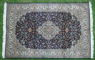 Pure Silk Kashmiri Carpet 4ft * 6ft (48" * 72")
