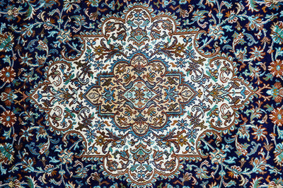 Pure Silk Kashmiri Carpet 4ft * 6ft (48" * 72")