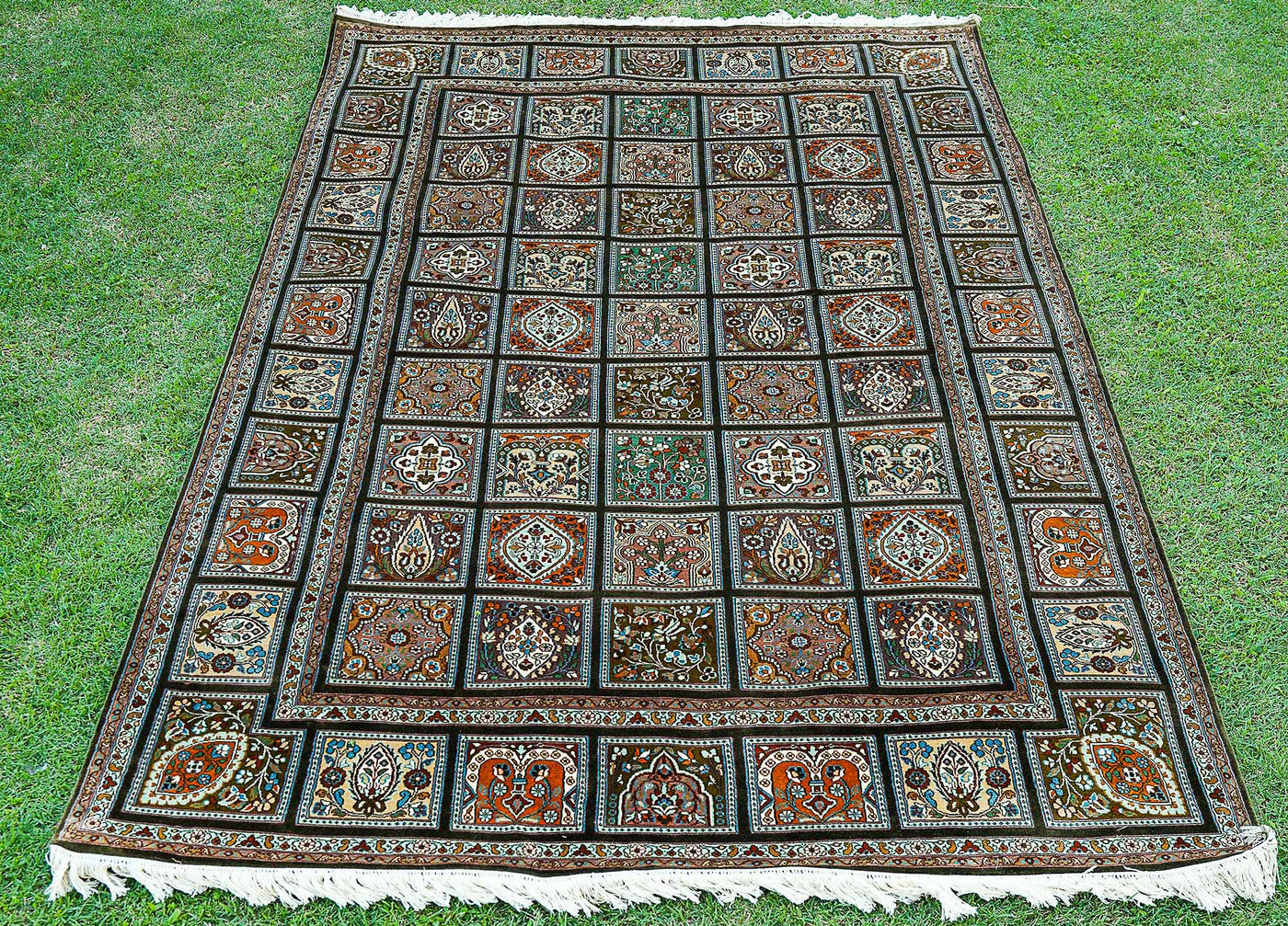 Pure Silk Kashmiri Carpet 4ft* 6ft (48" * 72")