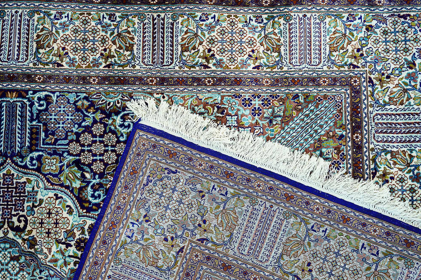 Pure Silk Kashmiri Carpet 4ft* 6ft (48" * 72")