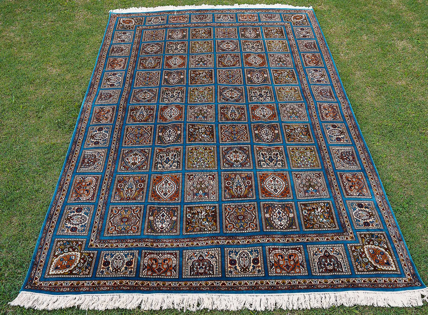 Pure Silk Kashmiri Carpet 5ft* 7ft (60" * 84")