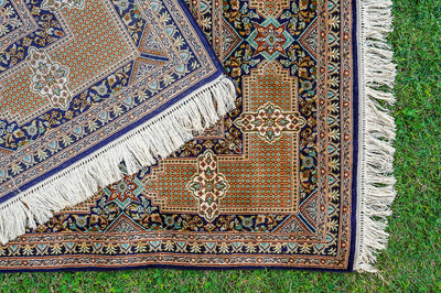 Pure Silk Kashmiri Carpet 6ft* 9ft (72" * 108")