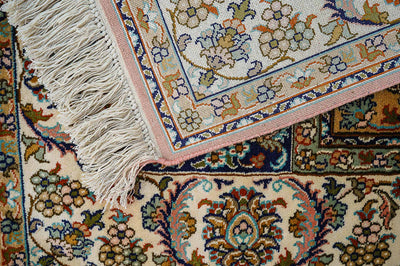 Pure Silk Kashmiri Carpet 3ft* 5ft (36" * 60")