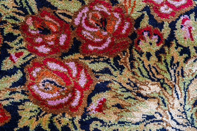 Pure Silk Kashmiri Carpet 3ft* 5ft (36" * 60")