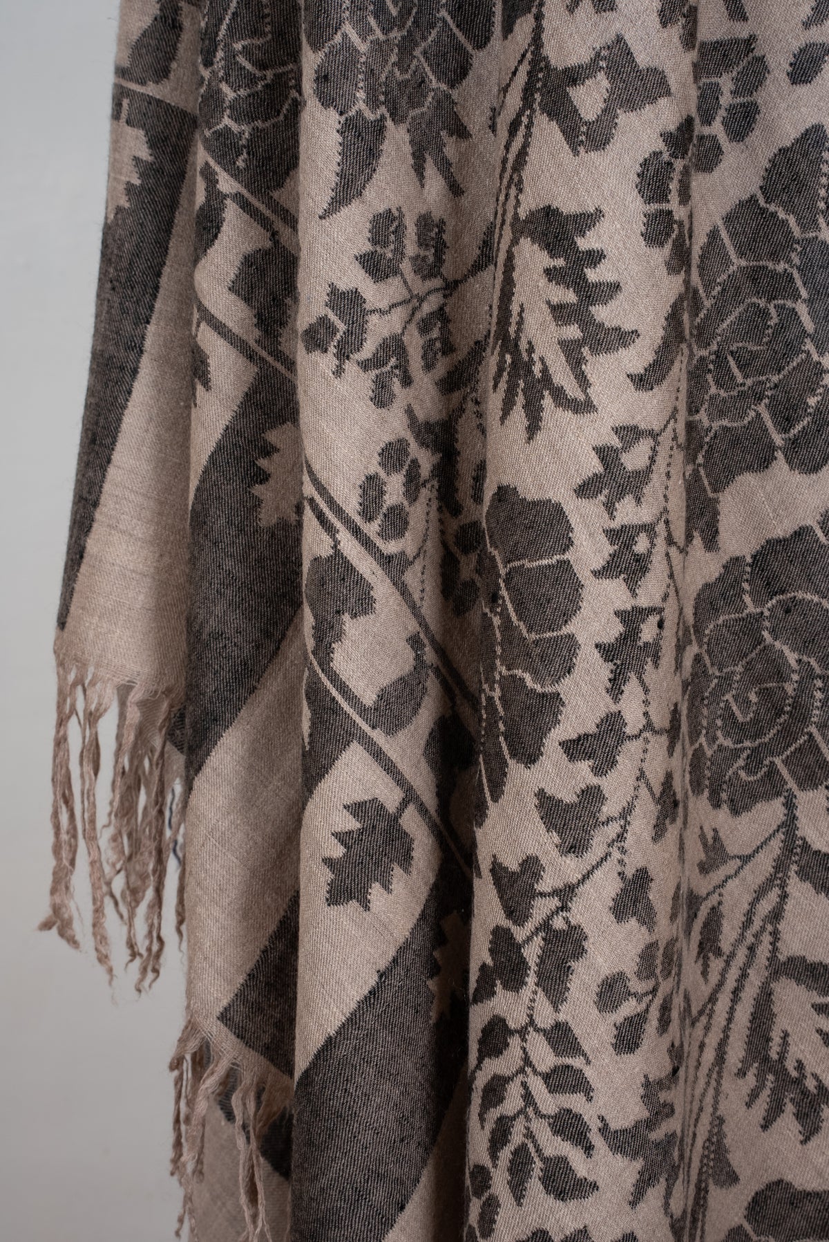 2.5 Yards Kani Pure Pashmina Hand Woven Shawl