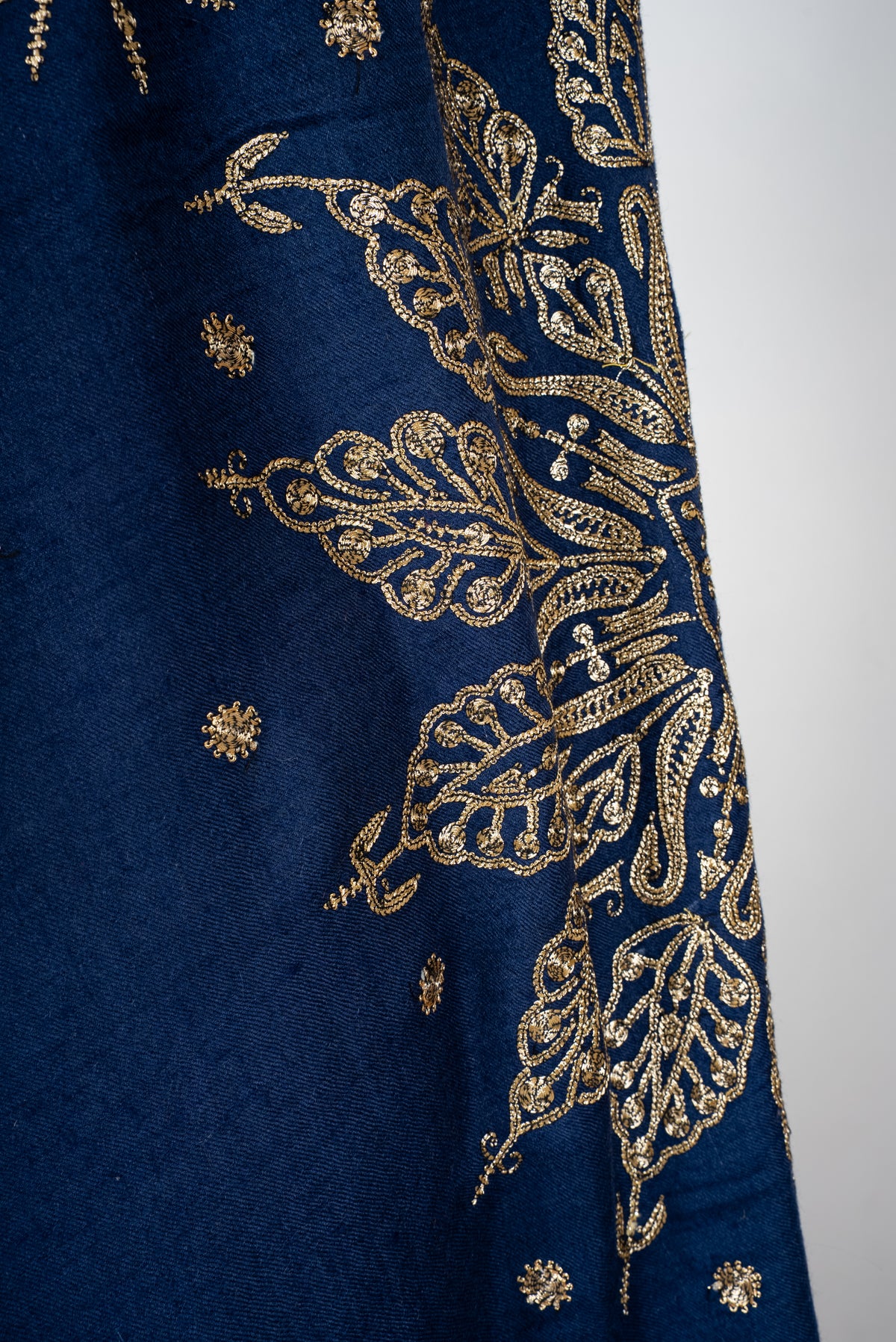 Tilla Hand Embroidered Pure Pashmina Shawl