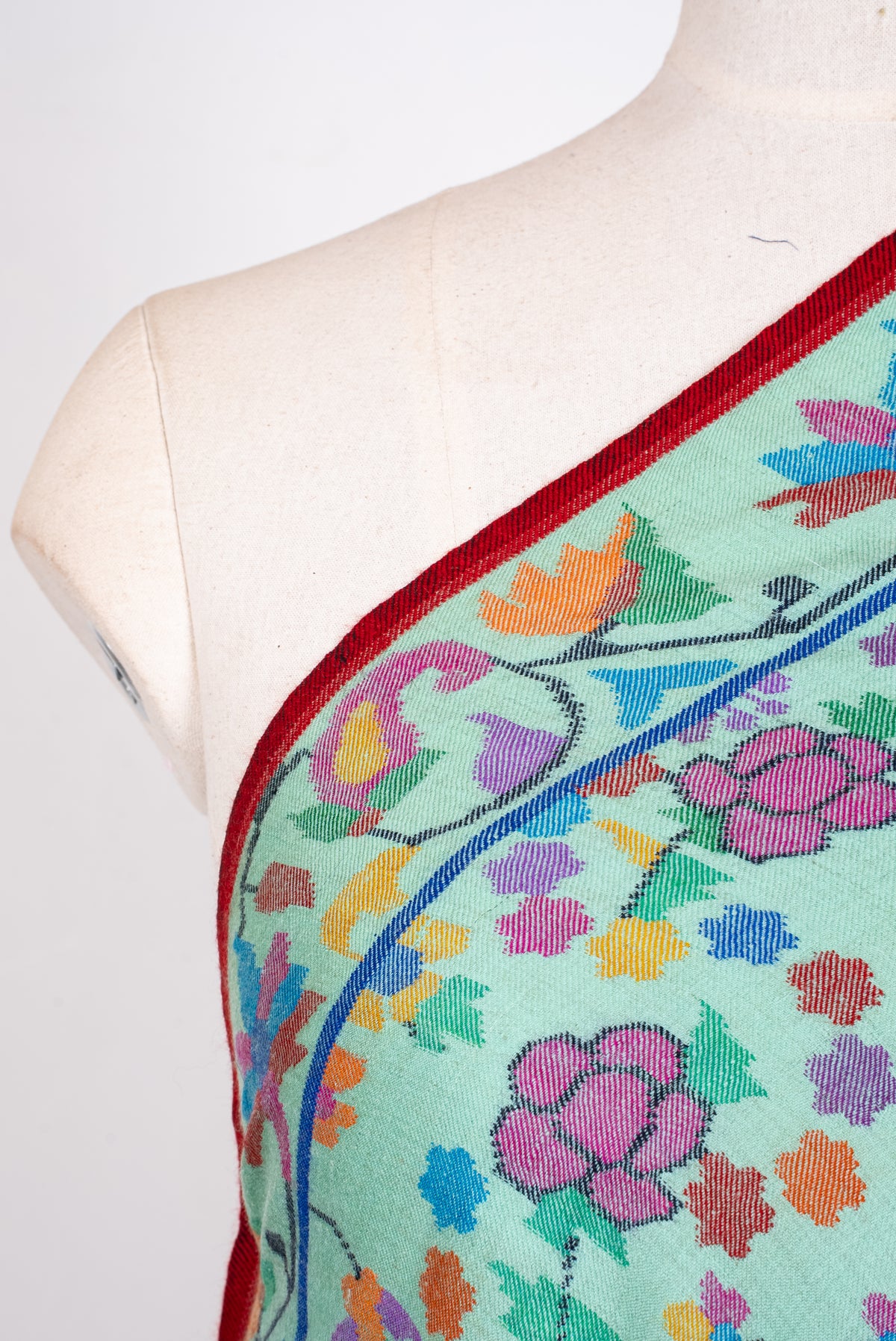 Pure Pashmina Kani Hand Woven Shawl