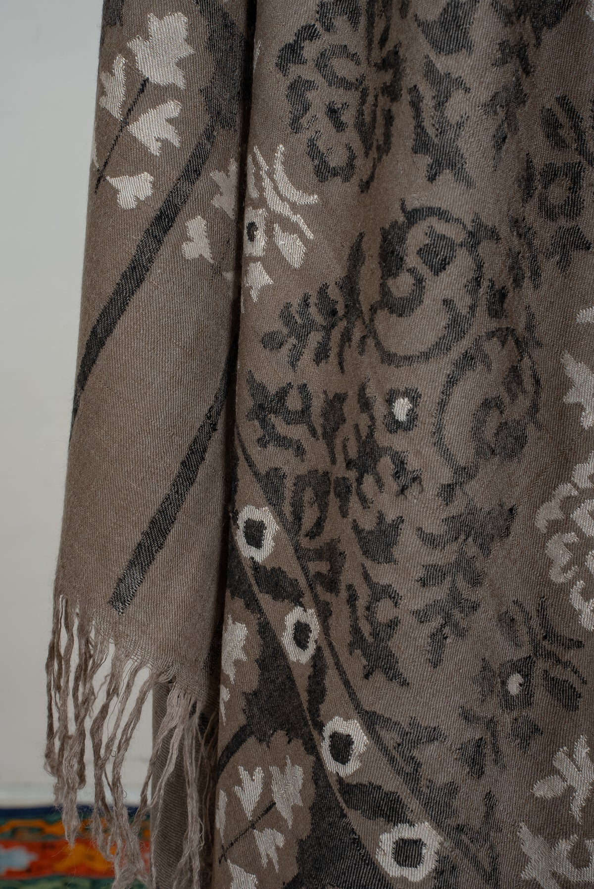 3 yards Kani Pure Pashmina Hand Woven Shawl