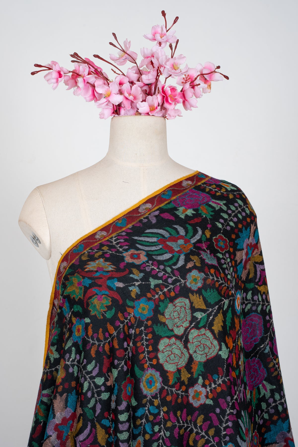 Hand Woven Kani Pure Pashmina Shawl